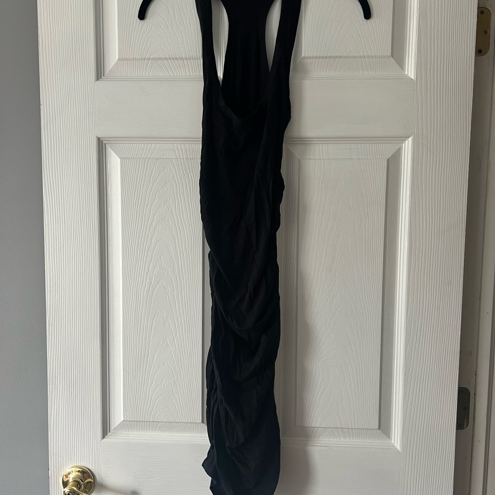 Black Sleeveless Maxi Dress